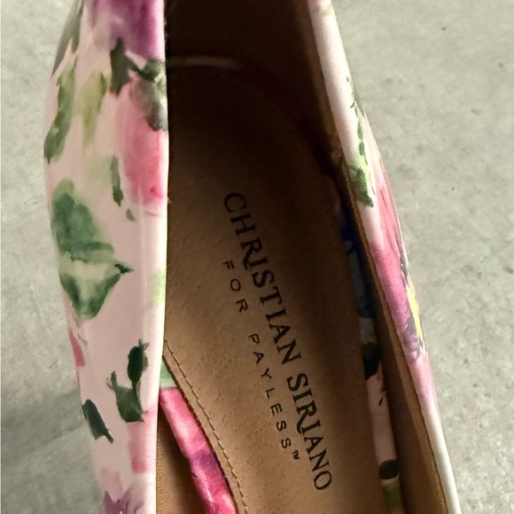 Christian Siranio for Payless Women’s Pumps with Flowers for Spring Size 7 - Picture 6 of 7